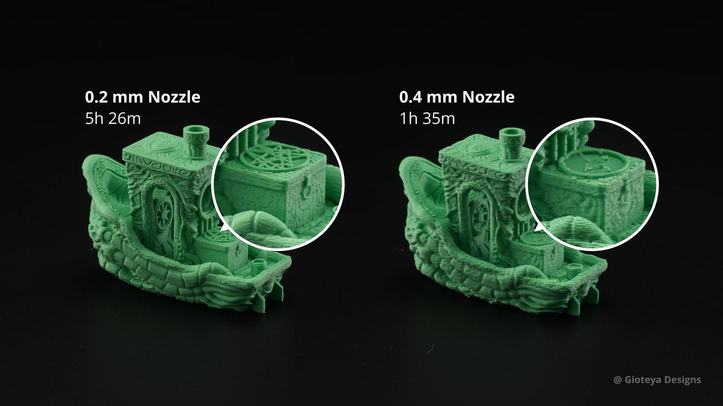 Hotend with Nozzle Assembly [ Hardened Steel ] - A1 Mini