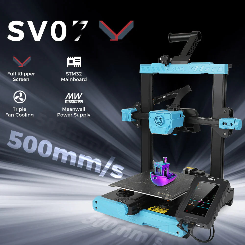 Sovol SV07 Klipper 3D Printer